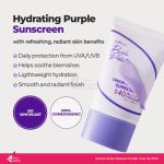 Isntree Onion Newpair Purple Tone Up Sun Cream SPF50+ PA++++ 50ml - Image 3