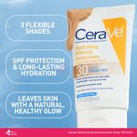 CeraVe Hydrating Mineral Sunscreen Sheer Tint SPF 30 50ml - Image 6