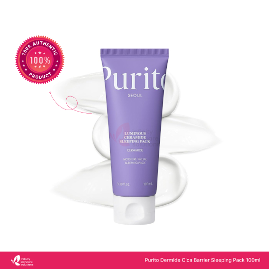 1 Purito Dermide Cica Barrier Sleeping Pack 100ml PURITO Dermide Cica Barrier Sleeping Pack 100ml - Image 1