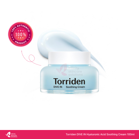 1 Torriden DIVE IN Hyaluronic Acid Soothing Cream 100ml Torriden DIVE-IN Hyaluronic Acid Soothing Cream 100ml - Image 1