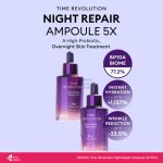 MISSHA Time Revolution Night Repair Ampoule 5X 50ml - Image 2